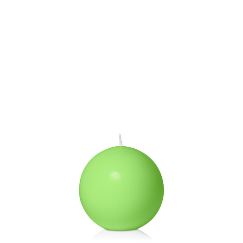 Lime 7.5cm Sphere Candle