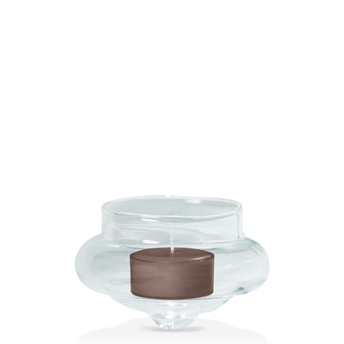 Chocolate Tealight in Floating Holder, Pack of 24