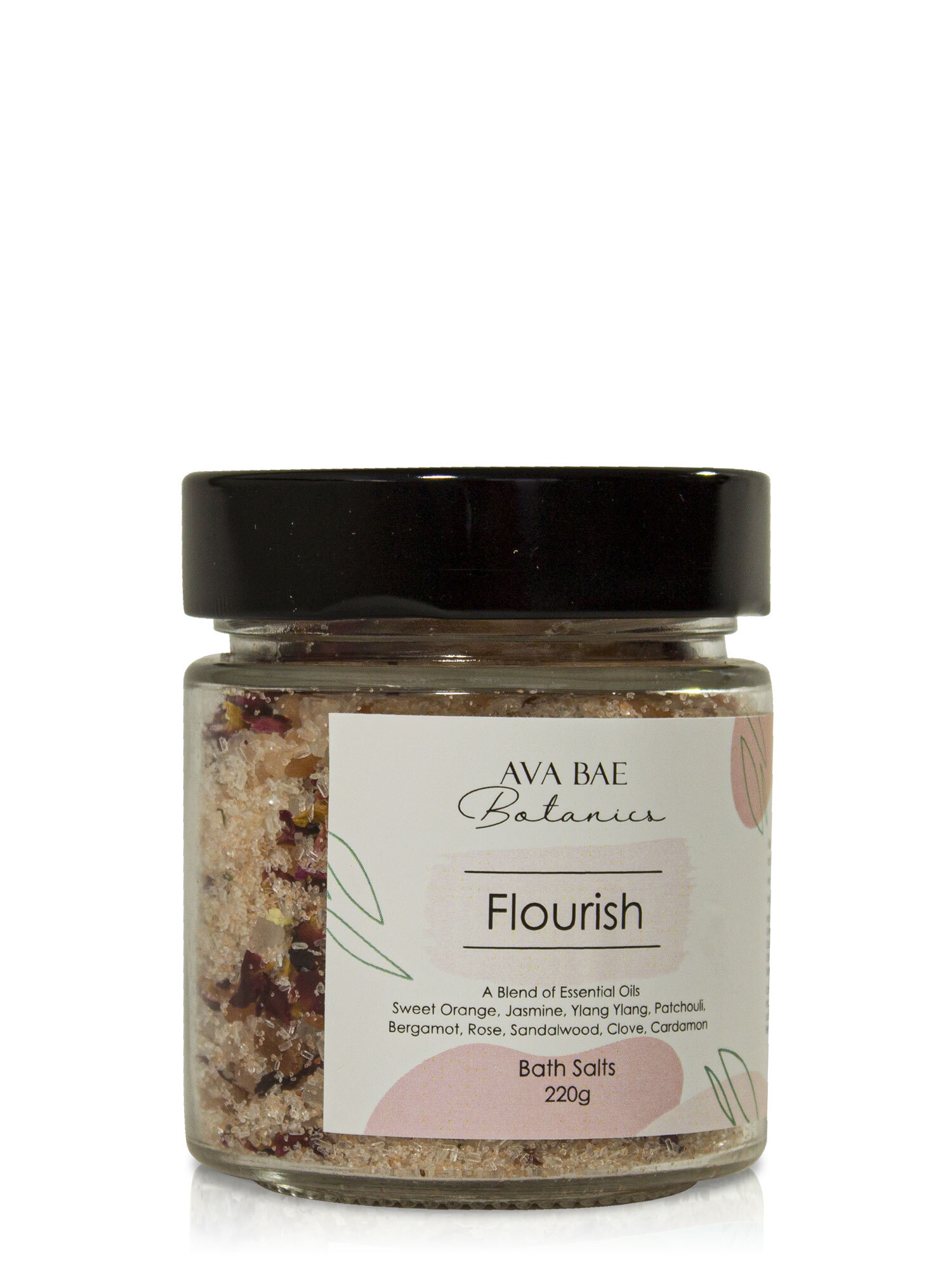 Ava Bae Botanics Bath Salts 220g - Flourish