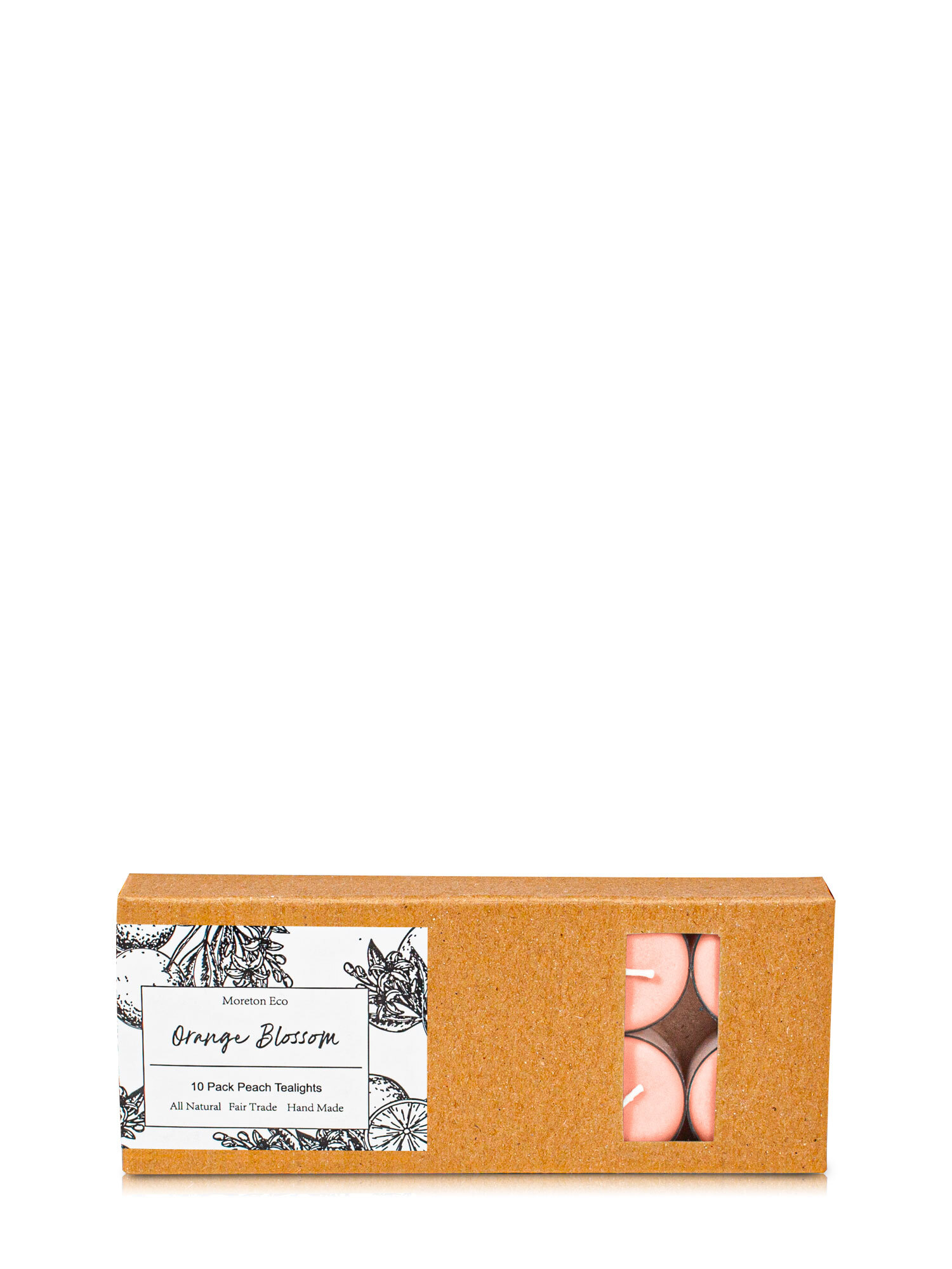 Moreton Eco Tealight Pack - Orange Blossom