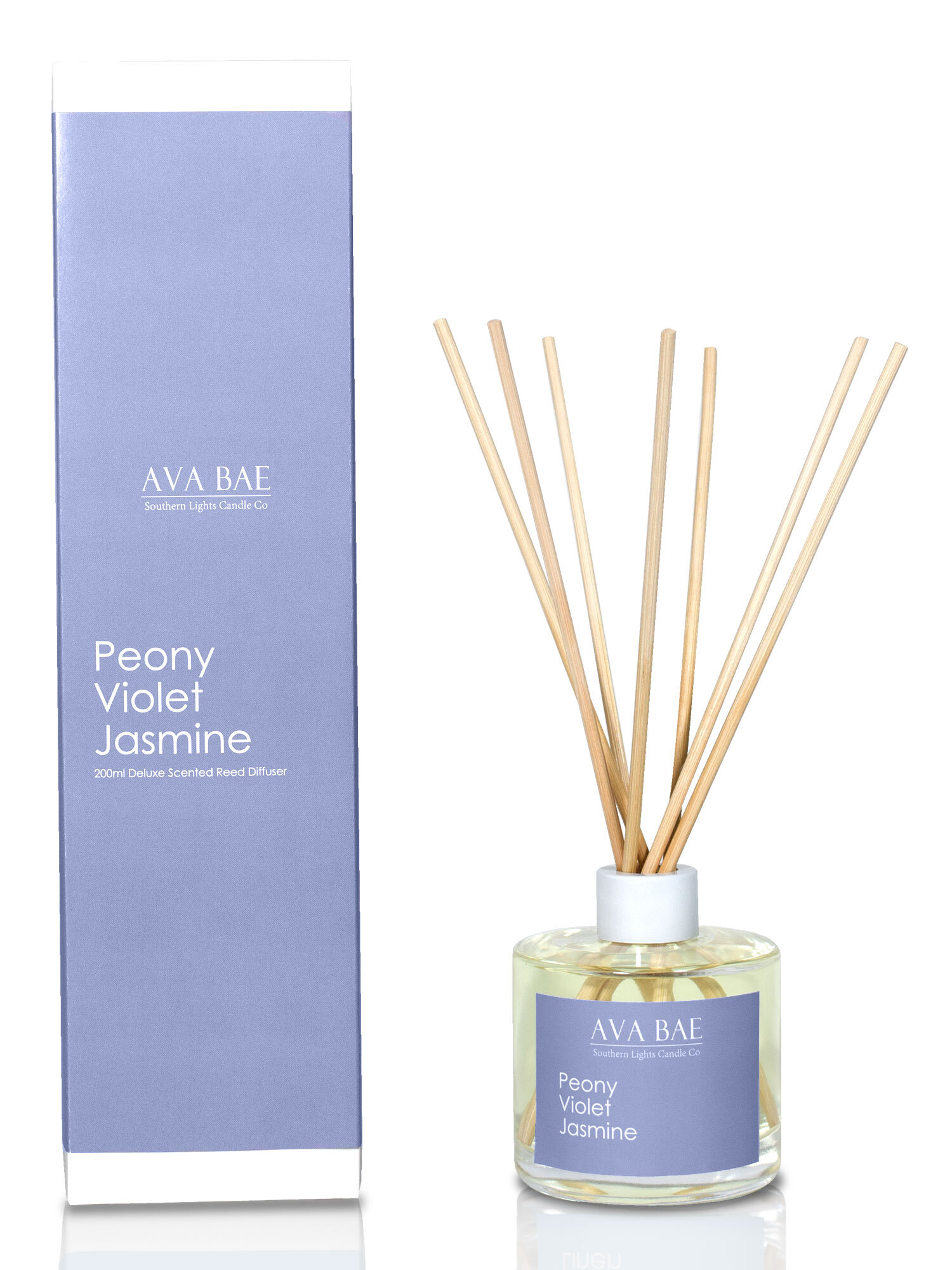Ava Bae Diffuser 200ml - Peony Violet Jasmine