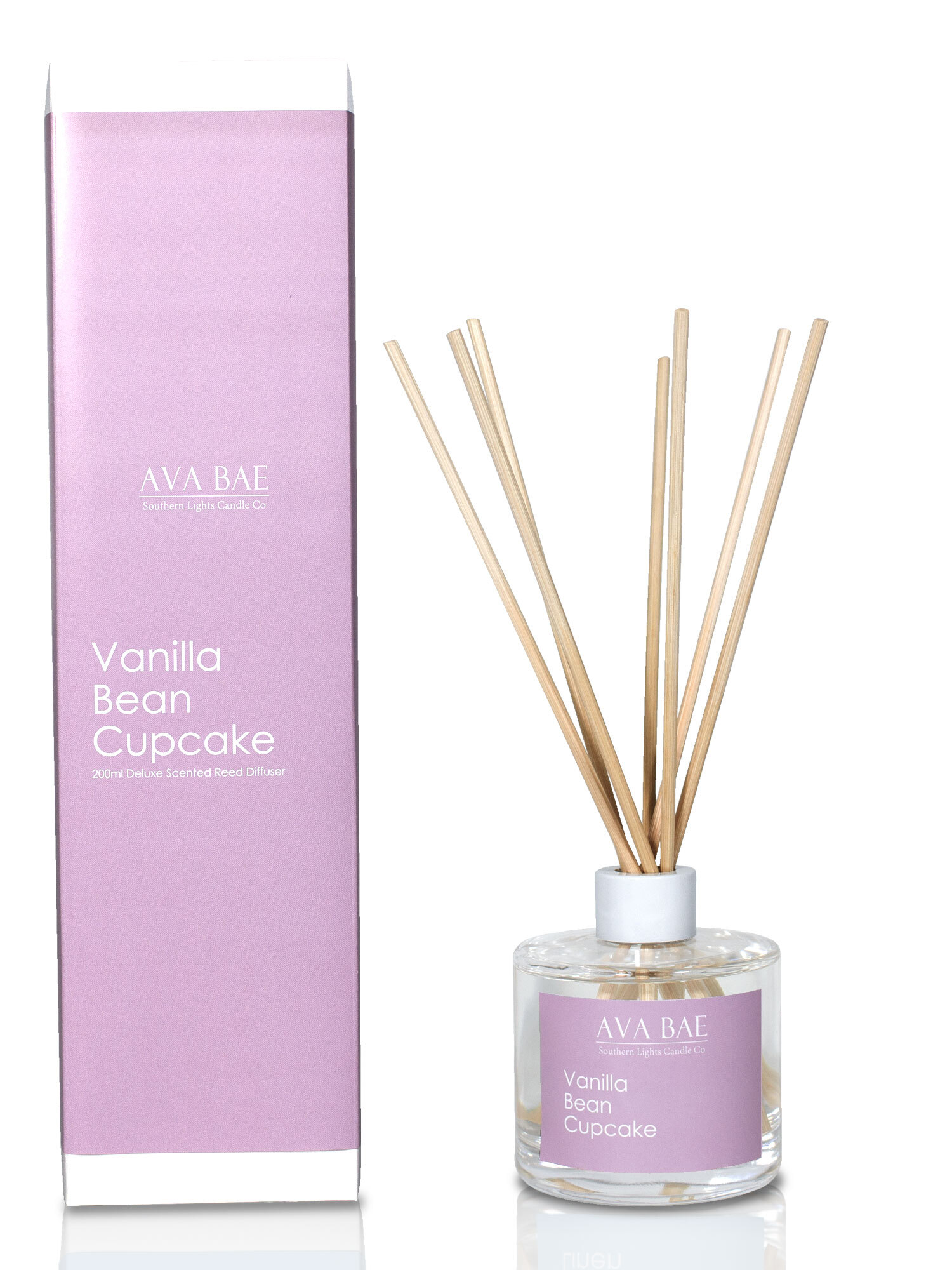 Ava Bae Diffuser 200ml - Vanilla Bean Cupcake