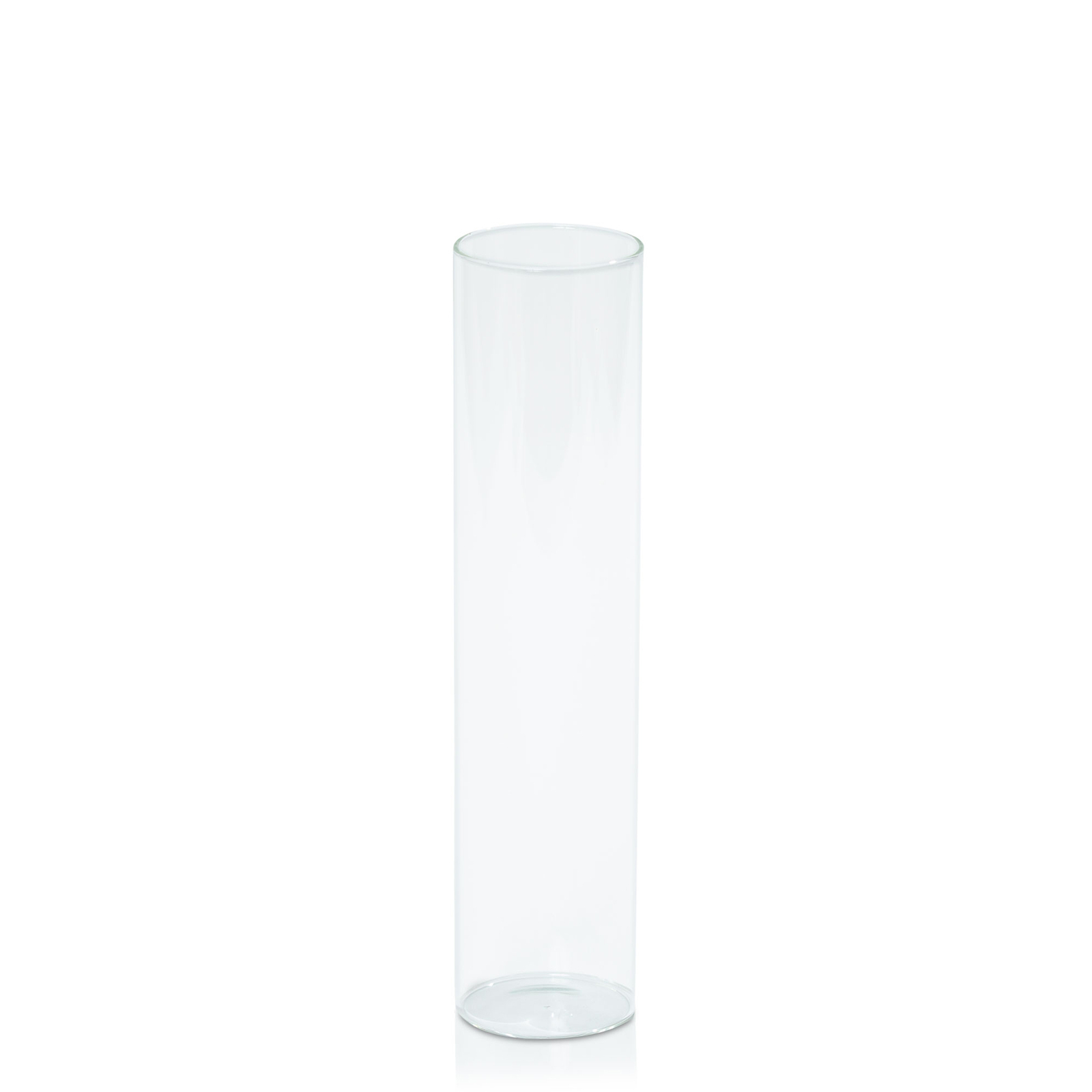 5.8cm x 25cm Glass Cylinder