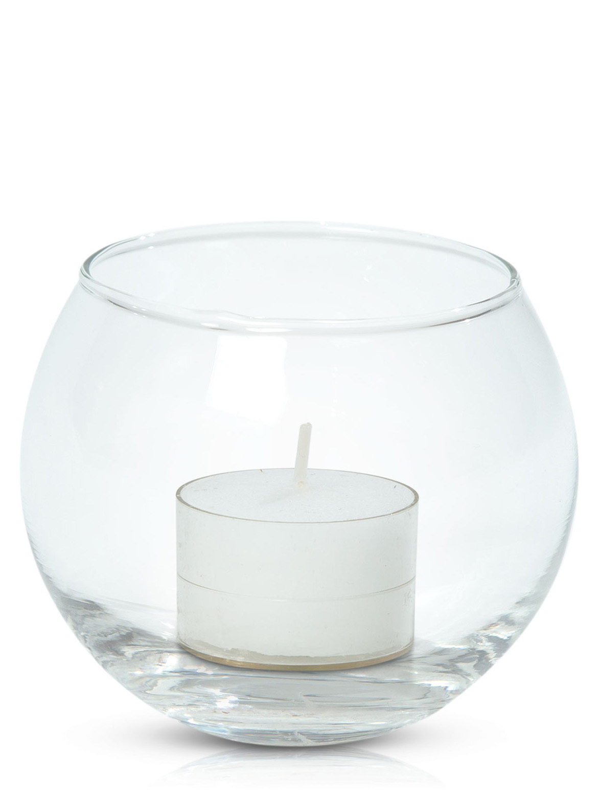 Acrylic Cup Tealight in Fishbowl Pack