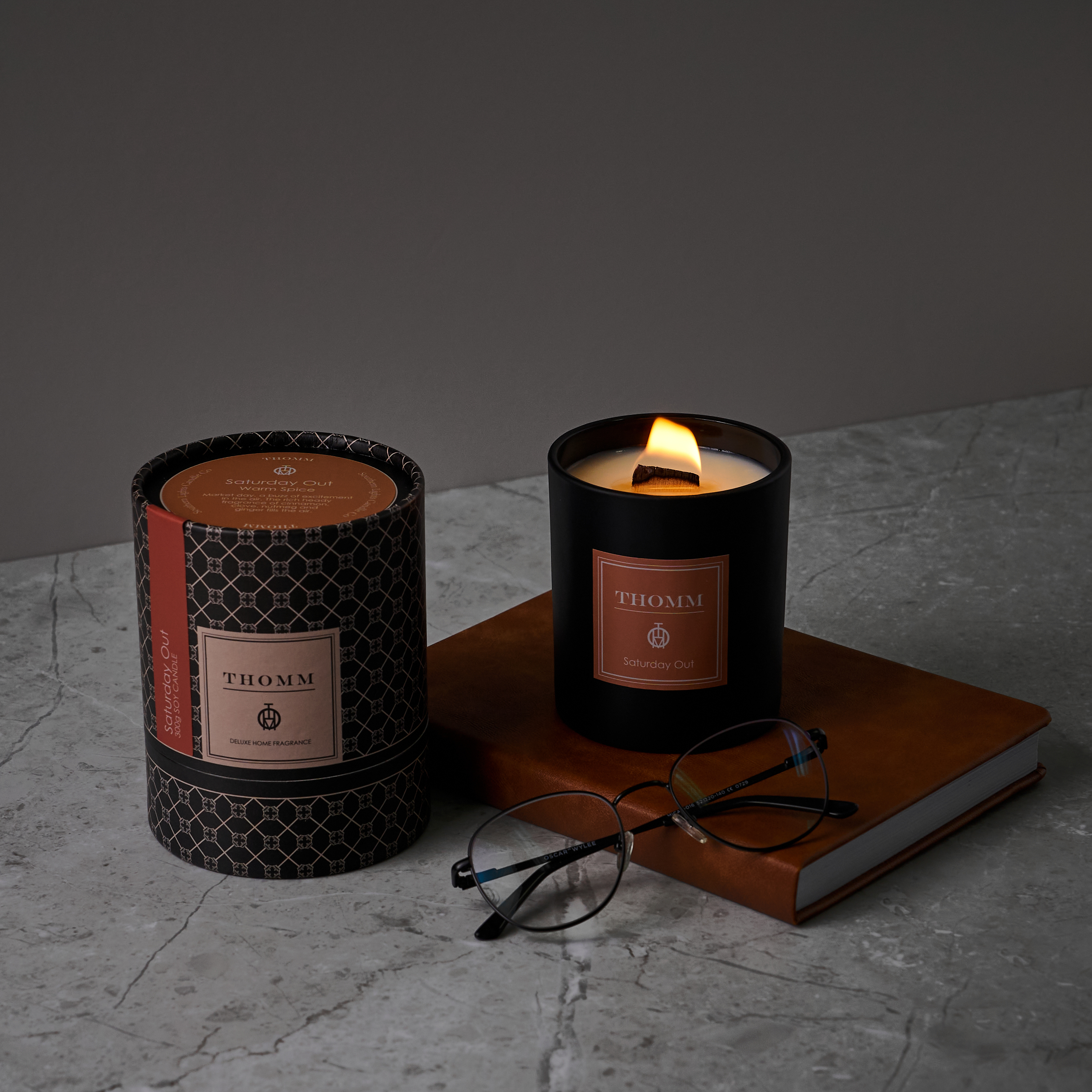 'Saturday Out' (Warm Spice) - 300g Soy Candle