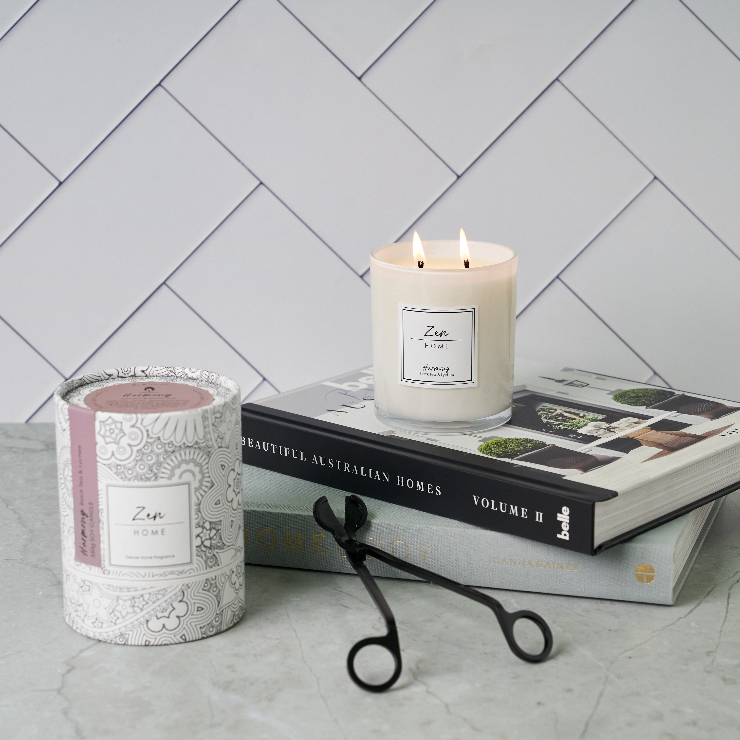 Zen Home Soy Candle 350g – Harmony