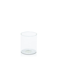 Clear 10cm x 12cm Glass Cylinder