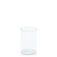 Clear 10cm x 15cm Glass Cylinder, Pack of 6