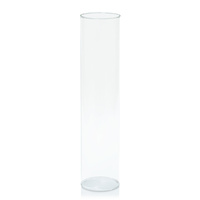 Clear 10cm x 45cm Glass Sleeve, Pack of 6