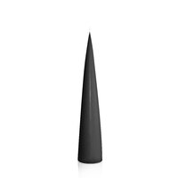Black 4.4cm x 25cm Moreton Eco Cone Candle