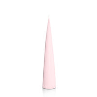 Blush Pink 4.4cm x 25cm Moreton Eco Cone Candle