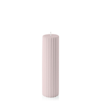 Antique Pink 5cm x 20cm Moreton Eco Fluted Pillar