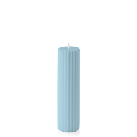 French Blue 5cm x 20cm Moreton Eco Fluted Pillar