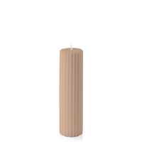 Latte 5cm x 20cm Moreton Eco Fluted Pillar