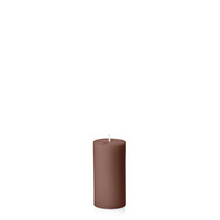 Chocolate 5cm x 10cm Moreton Eco Slim Pillar