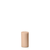 Latte 5cm x 10cm Moreton Eco Slim Pillar, Pack of 6