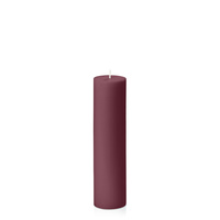 Burgundy 5cm x 20cm Moreton Eco Slim Pillar
