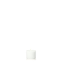 White 5cm x 4cm Moreton Eco Slim Pillar