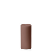 Chocolate 7cm x 15cm Moreton Eco Pillar