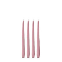 Dusty Pink 25cm Moreton Eco Taper, Pack of 4