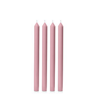 Dusty Pink 30cm Moreton Eco Dinner Candle, Pack of 4