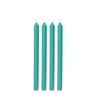 Emerald Green 30cm Moreton Eco Dinner Candle, Pack of 4