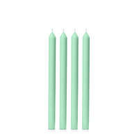 Mint Green 30cm Moreton Eco Dinner Candle, Pack of 4