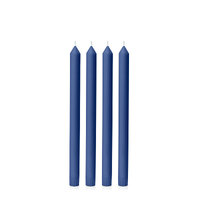 Navy 30cm Moreton Eco Dinner Candle, Pack of 4