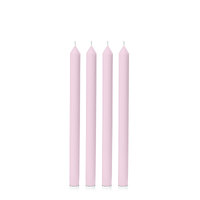 Pastel Pink 30cm Moreton Eco Dinner Candle, Pack of 4