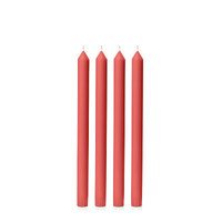 Red 30cm Moreton Eco Dinner Candle, Pack of 4