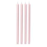 Blush Pink 40cm Moreton Eco Dinner Candle, Pack of 4