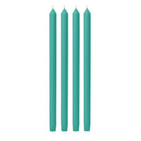 Emerald Green 40cm Moreton Eco Dinner Candle, Pack of 4