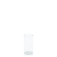 Clear 5.8cm x 12cm Glass Cylinder