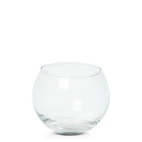 Clear Fishbowl Tealight Holder
