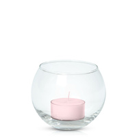 Blush Pink Moreton Eco Tealight in Fishbowl Pack