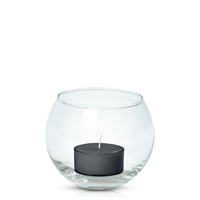 Charcoal Moreton Eco Tealight in Fishbowl Pack
