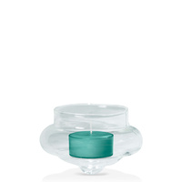 Emerald Green Moreton Eco Tealight in Floating Holder Pack