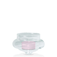 Pastel Pink Moreton Eco Tealight in Floating Holder Pack
