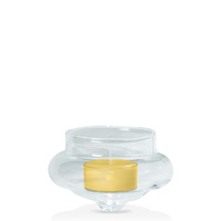 Yellow Moreton Eco Tealight in Floating Holder Pack