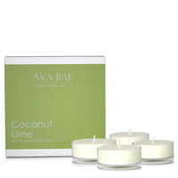 Ava Bae Soy Maxi Tealight Pack - Coconut Lime