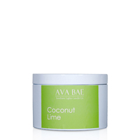 Ava Bae Soy Travel Tin 200g - Coconut Lime
