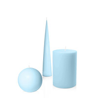 Monument Candle Trio - French Blue