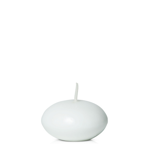 White 6cm Floating Event Candle, Pack of 120