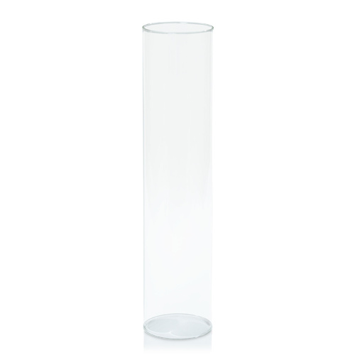 Clear 10cm x 45cm Glass Sleeve, Pack of 12