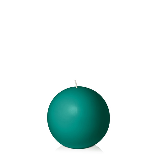 Emerald Green 10cm Sphere Candle
