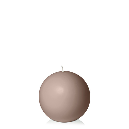 Latte 10cm Sphere Candle