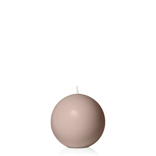 Latte 7.5cm Sphere Candle