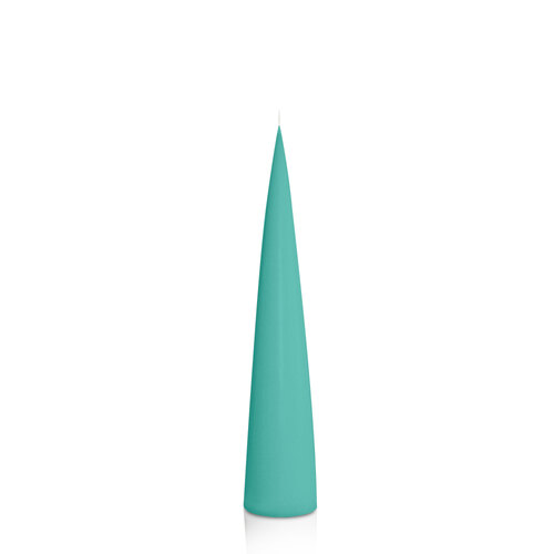 Emerald Green 4.4cm x 25cm Cone Candle