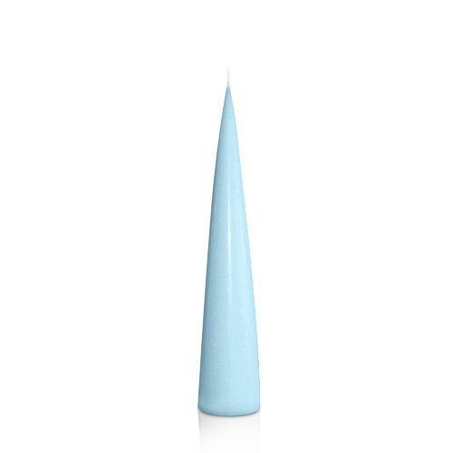 French Blue 4.4cm x 25cm Cone Candle