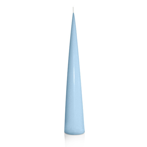 Pastel Blue 4.7cm x 30cm Cone Candle
